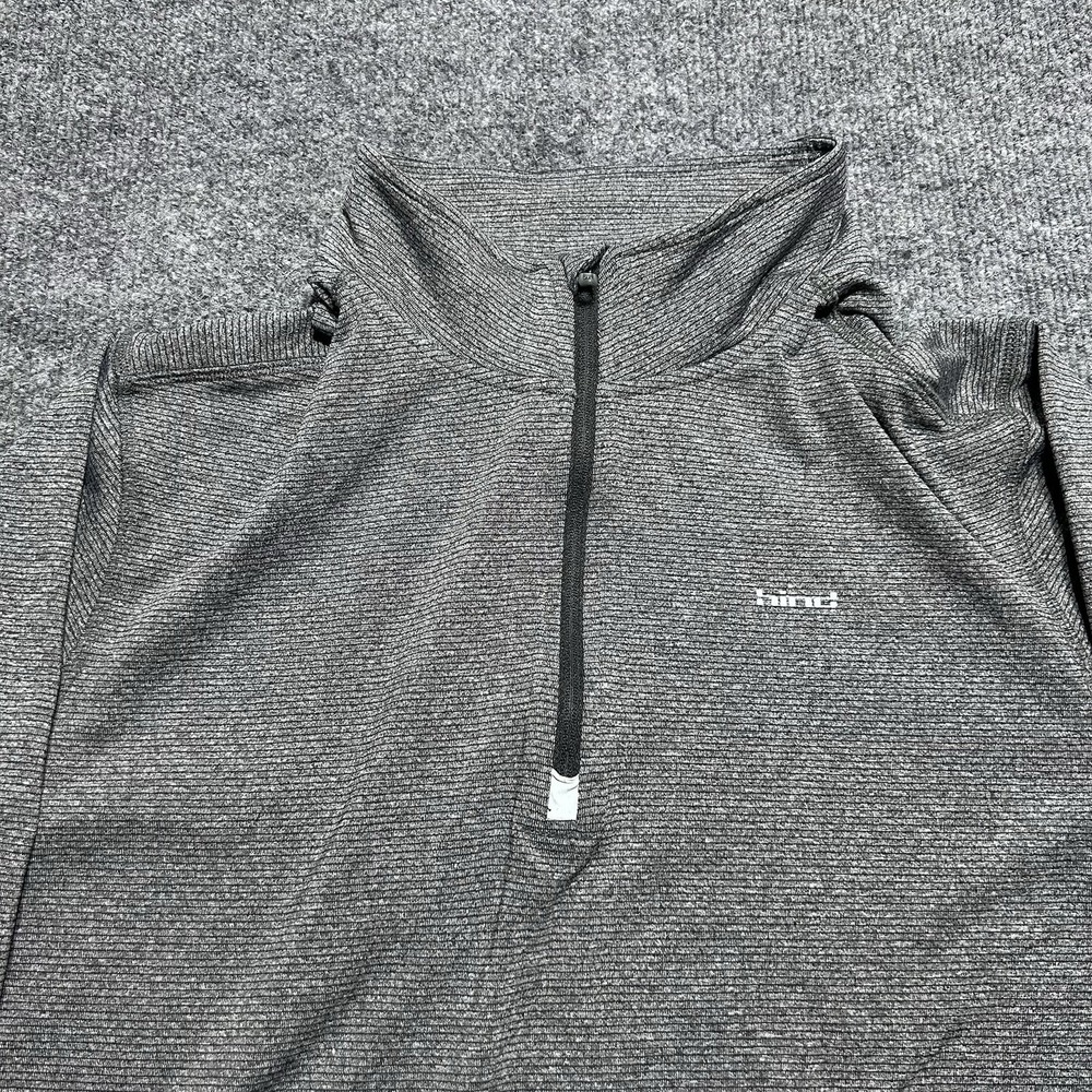 HIND Men's Medium  1/4 Zip Pullover Polyester Lightweight Running Jacket